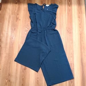 Loft tie at neck lightweight dress romper